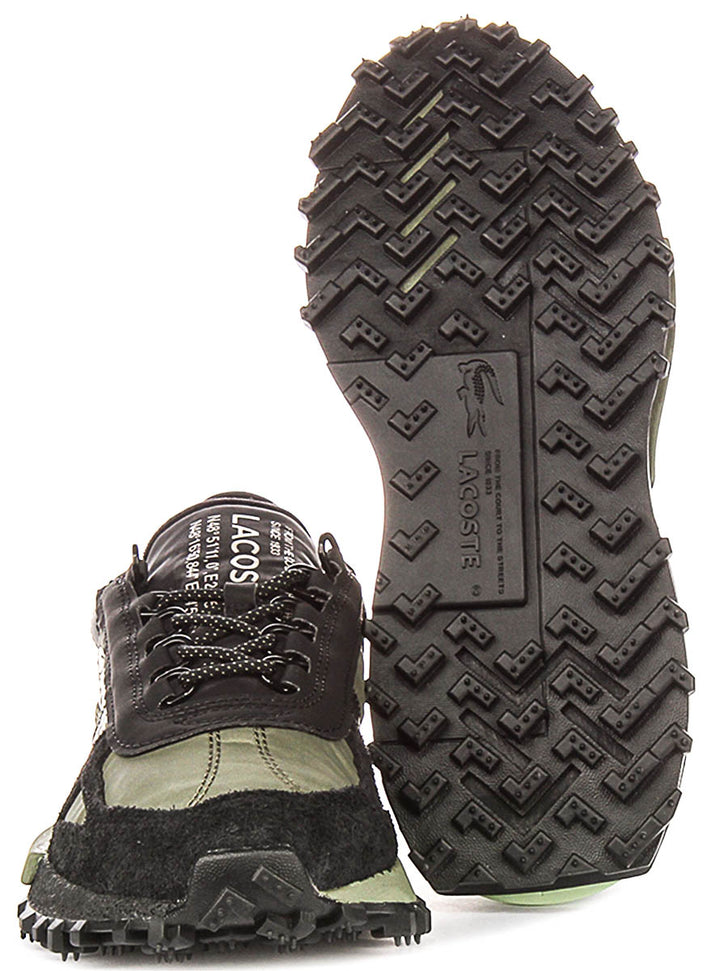Lacoste Elite Active In Black Green For Men