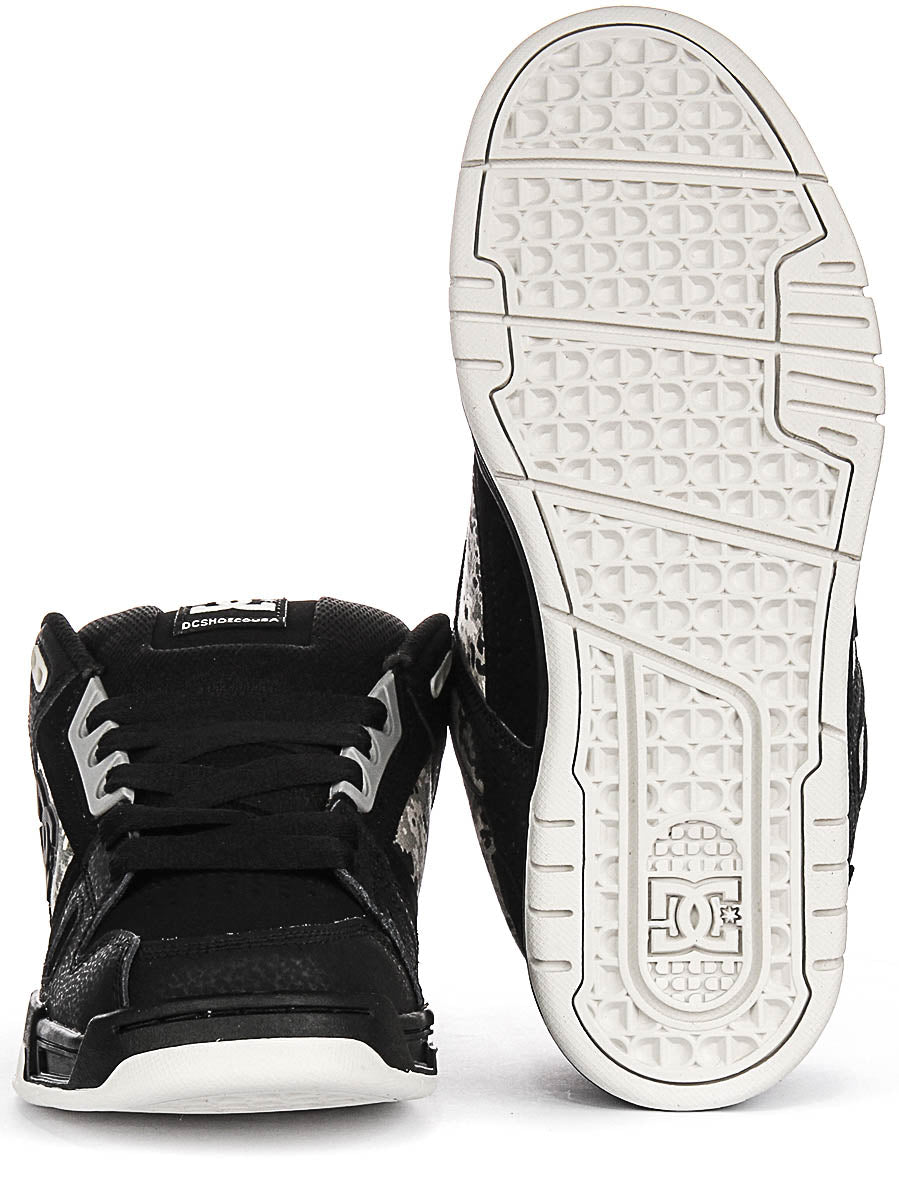 Dc Shoes Stag In Black Grey For Men