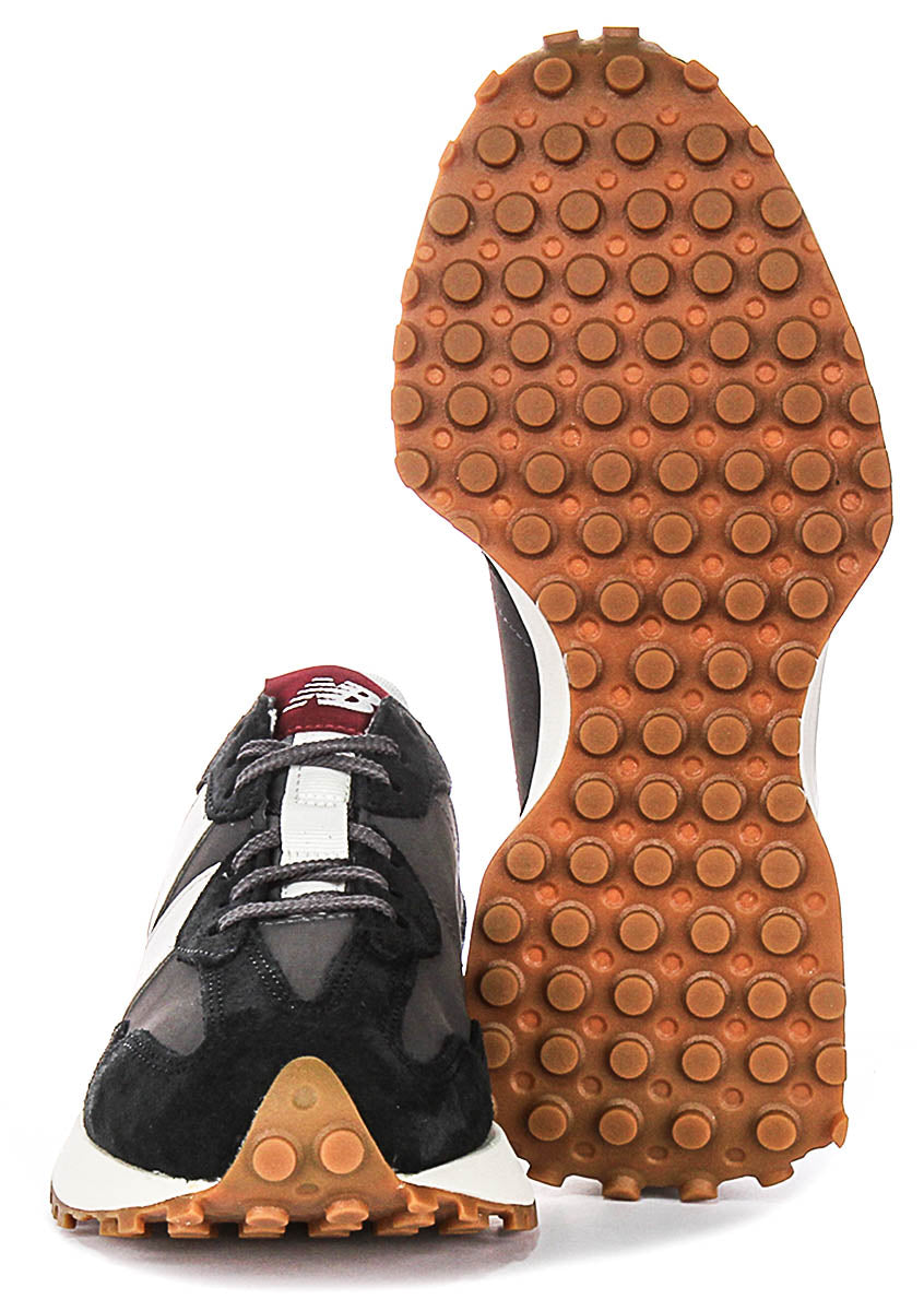 New Balance WS 327 KC In Black Grey For Women