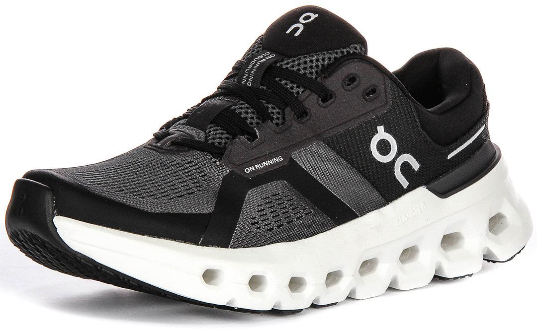 On Running Cloundrunner 2 In Black Grey For Men