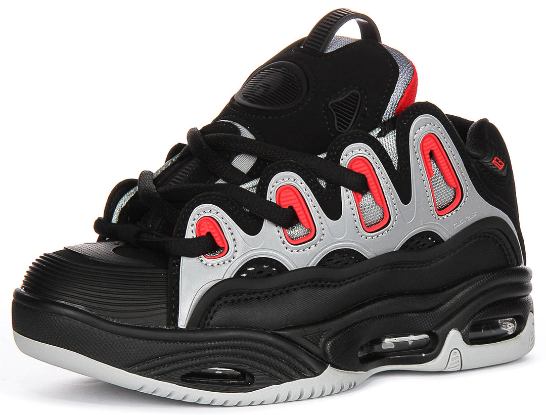 Osiris D3 2001 In Black Grey For Men