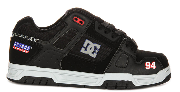 Dc Shoes Stag In Black Grey For Men