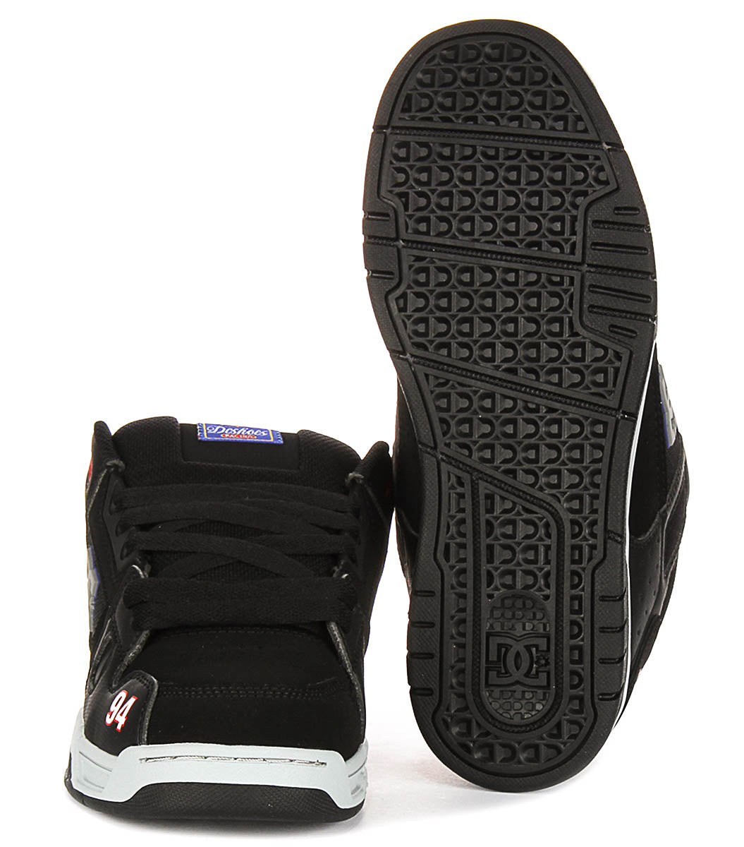 Dc Shoes Stag In Black Grey For Men