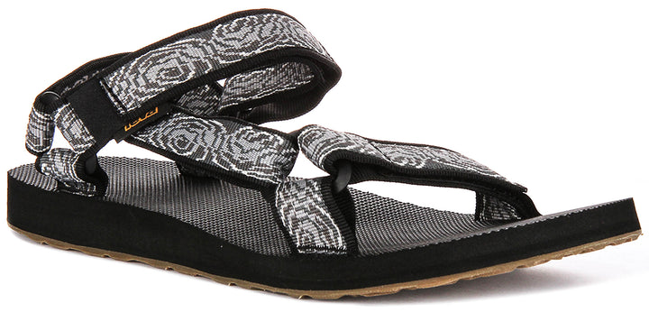 Teva Original Universal In Black Grey For Men