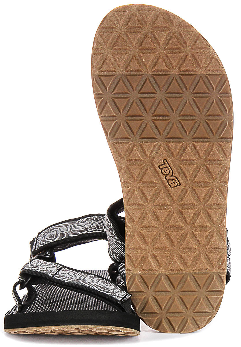 Teva Original Universal In Black Grey For Men
