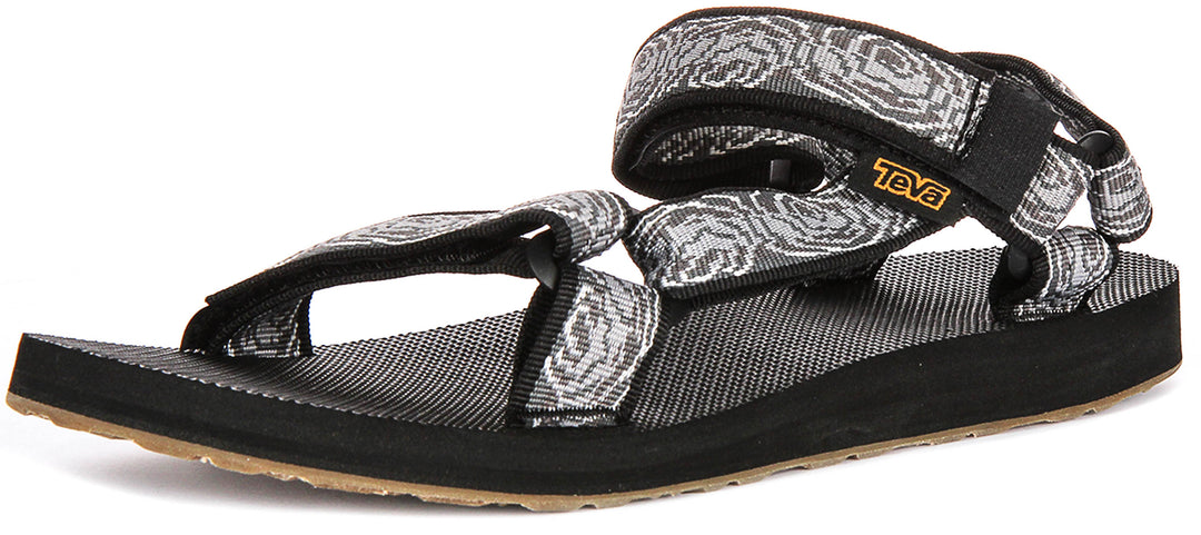Teva Original Universal In Black Grey For Men