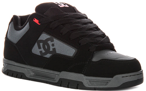Dc Shoes Dc Coiler In Black Grey For Men