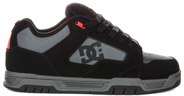Dc Shoes Dc Coiler In Black Grey For Men