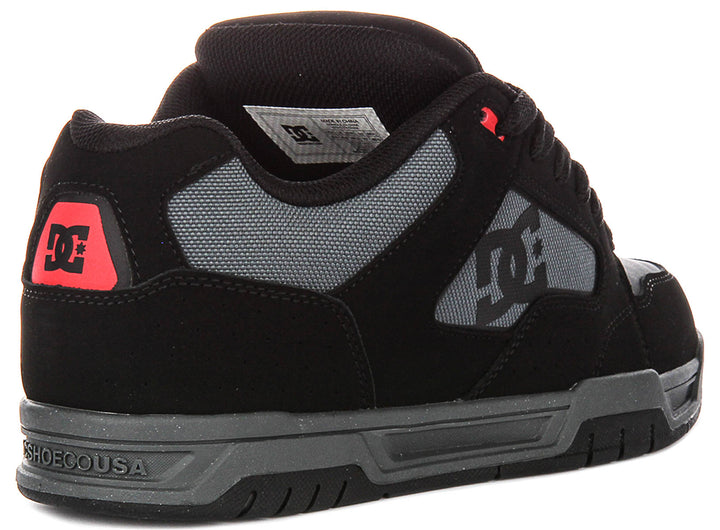 Dc Shoes Dc Coiler In Black Grey For Men