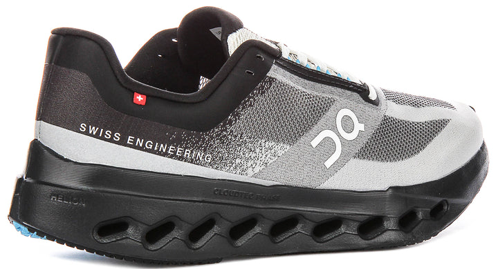 On Running Cloudsurfer Nxt Lumos In Black Grey For Men