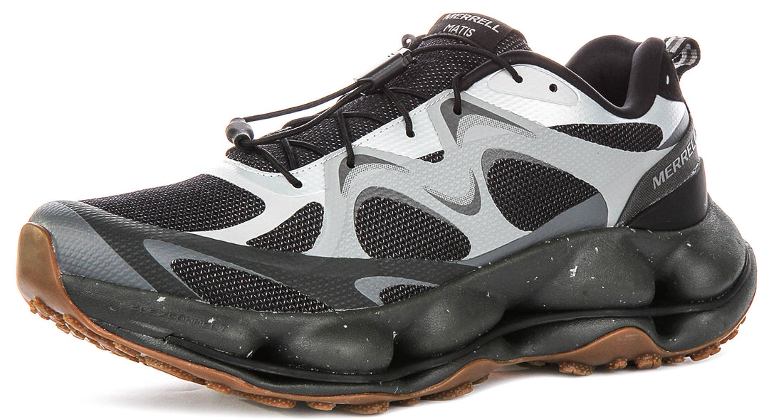 Merrell Speedarc Matis In Black Grey For Men