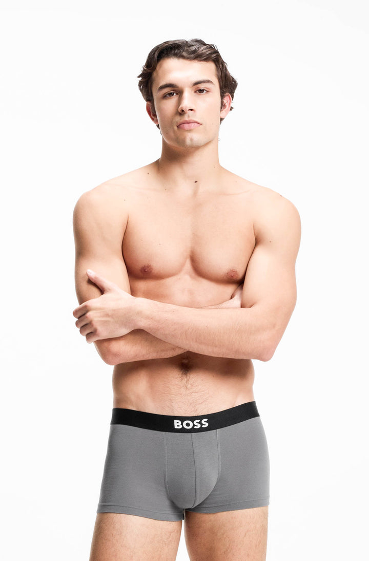Boss Trunk 3 Pack Boss 1 In Black Grey For Men