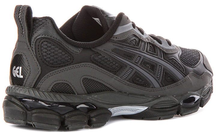 Asics Gel NYC RGD In Black Grey For Men