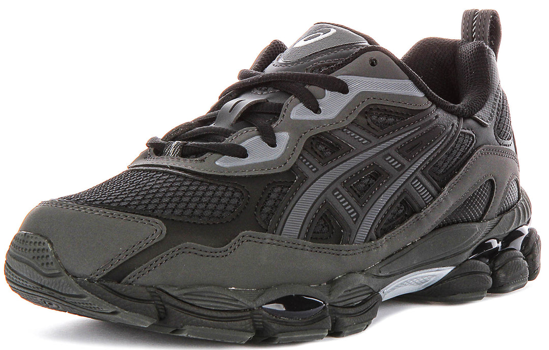 Asics Gel NYC RGD In Black Grey For Men
