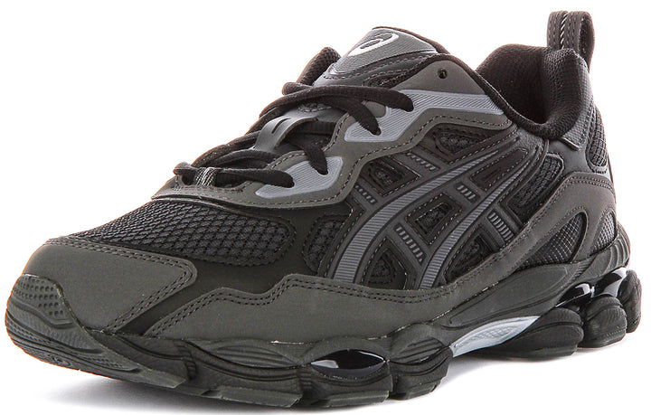 Asics Gel NYC RGD In Black Grey For Men