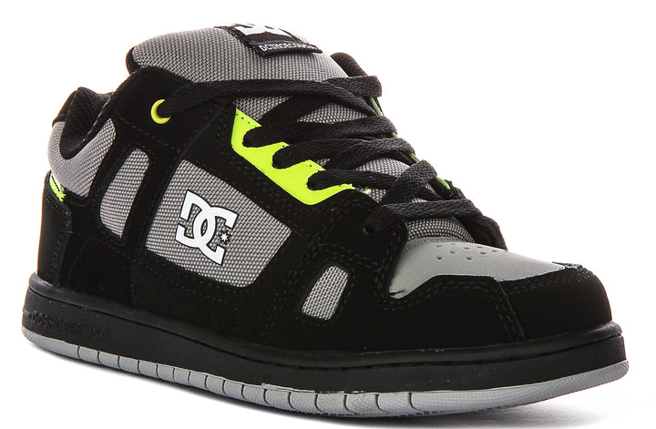 Dc Shoes Stag In Black Grey For Youth