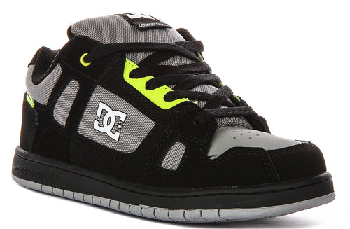 Dc Shoes Stag In Black Grey For Youth