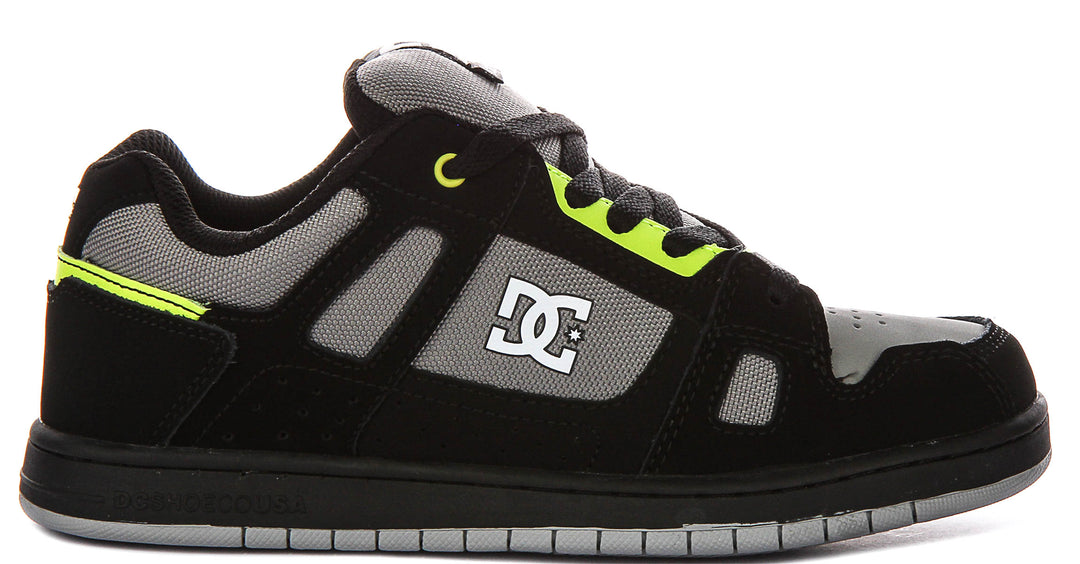 Dc Shoes Stag In Black Grey For Youth