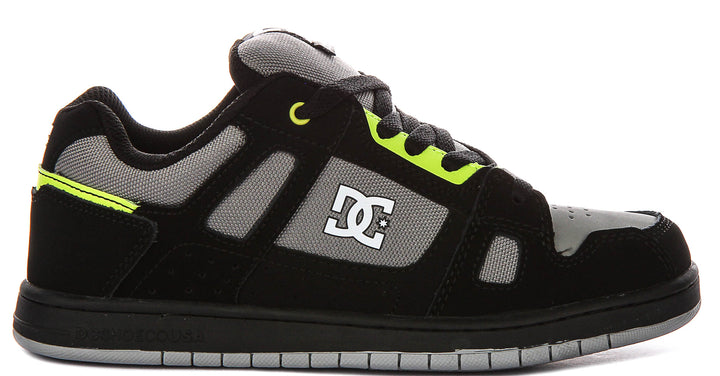Dc Shoes Stag In Black Grey For Youth