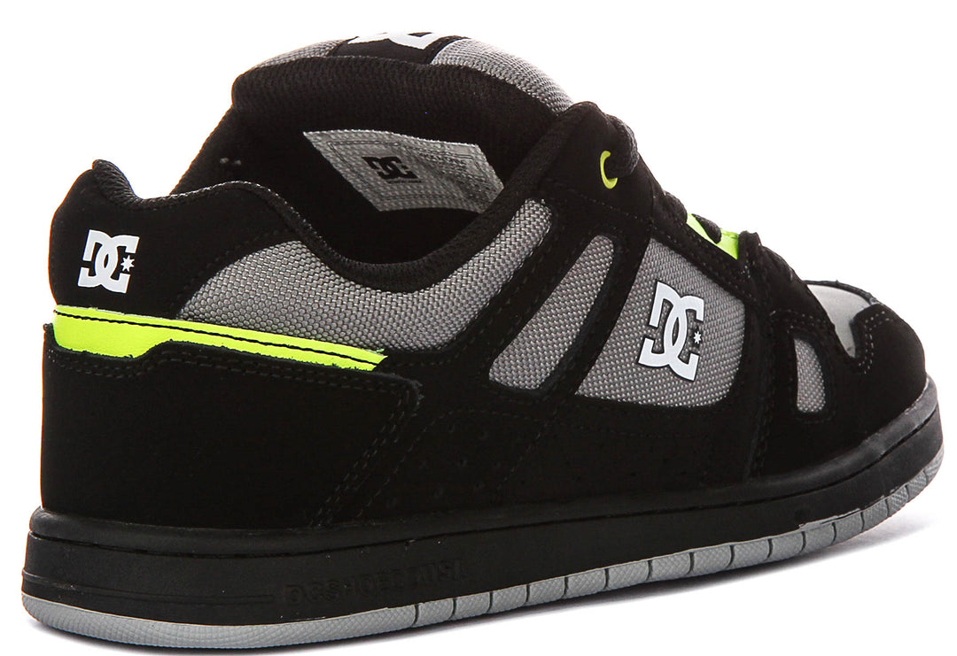 Dc Shoes Stag In Black Grey For Youth