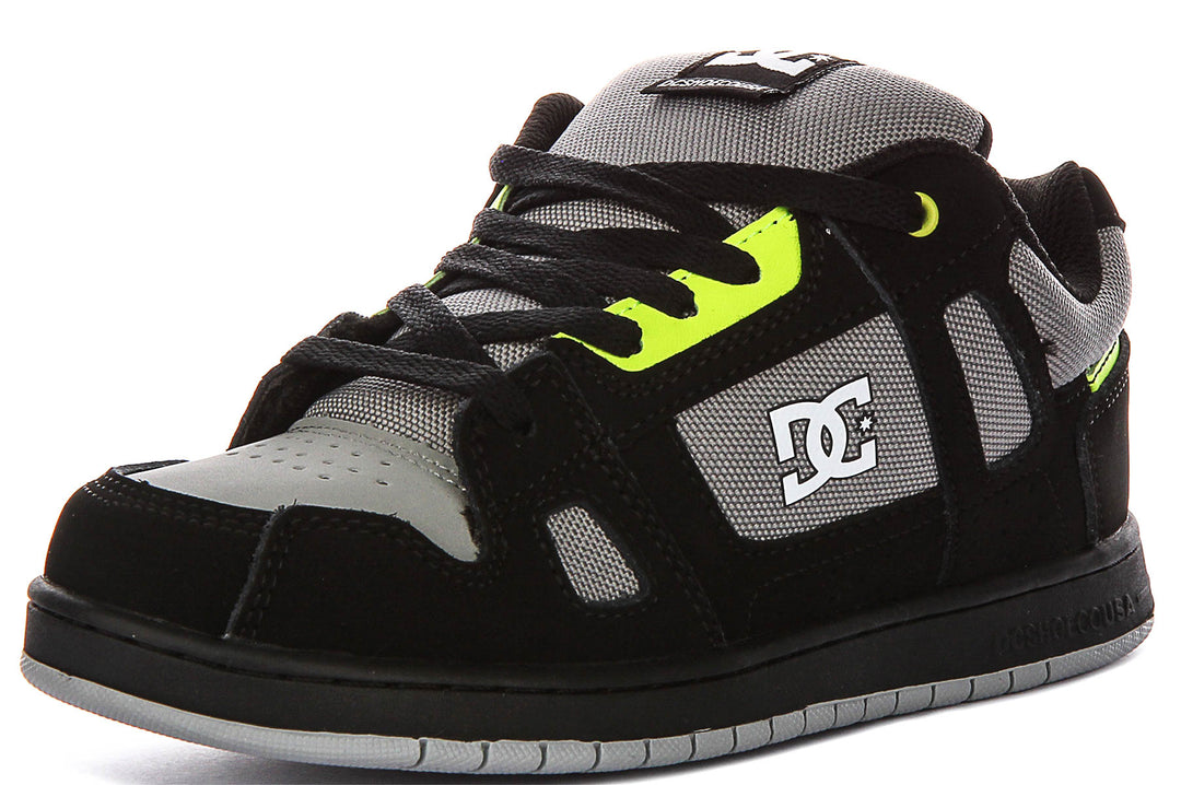Dc Shoes Stag In Black Grey For Youth