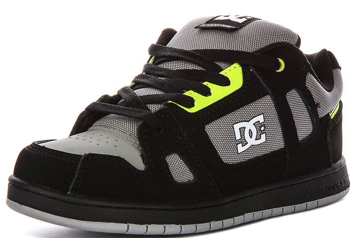 Dc Shoes Stag In Black Grey For Youth