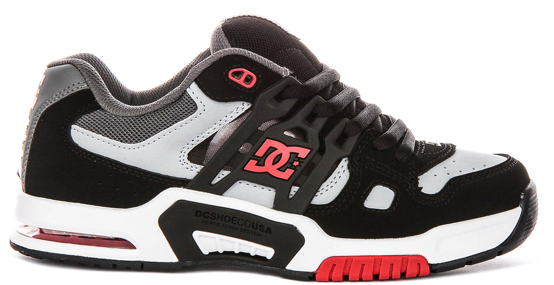 Dc Shoes AT-2 In Black Grey For Men