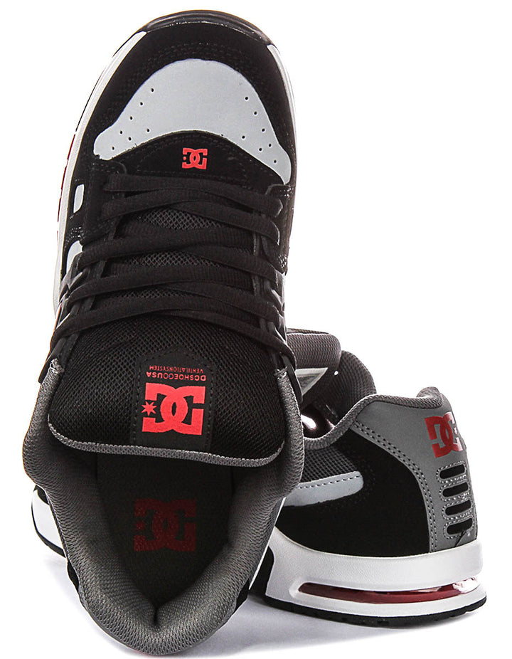 Dc Shoes AT-2 In Black Grey For Men