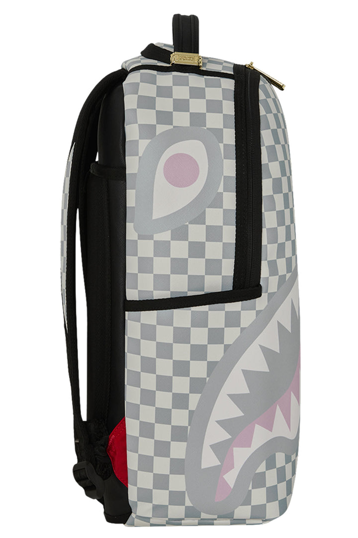 Sprayground Shadow Drip Backpack In Black Grey