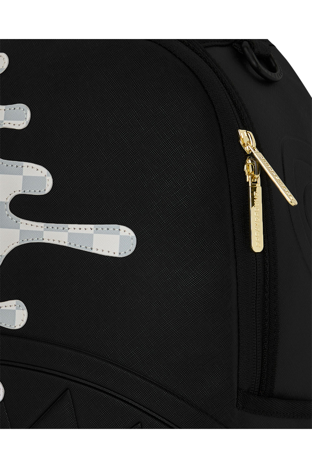 Sprayground Shadow Drip Backpack In Black Grey