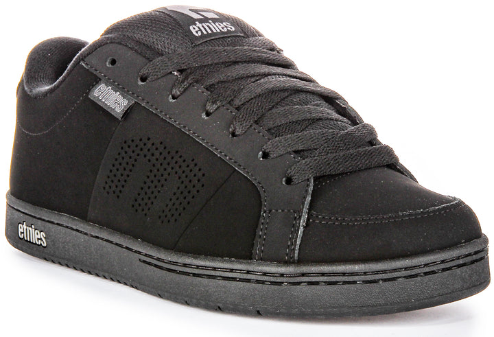 Etnies Kingpin In Black Mono For Men