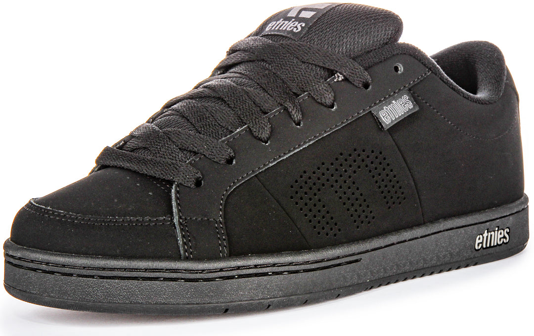 Etnies Kingpin In Black Mono For Men