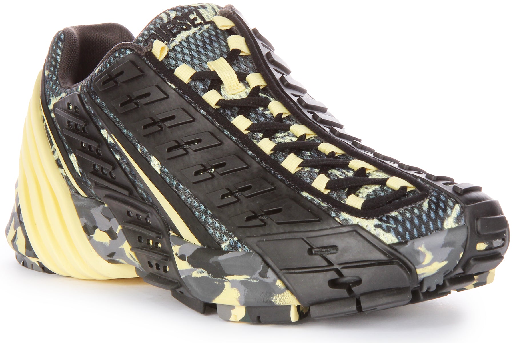 Diesel S Prototype V2 In Black Multi For Men | Lace up Trainers
