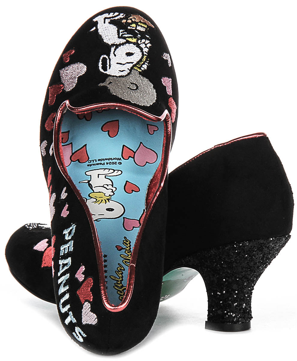 Irregular Choice X Peanuts A Boy And His B In Black Multi For Women