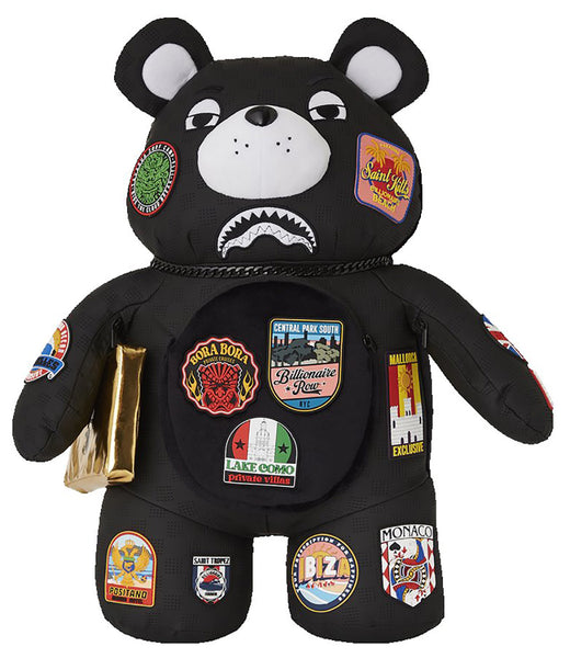 Sprayground 910B7436Nsz Global Mogul Billionaire Teddy | Bear
