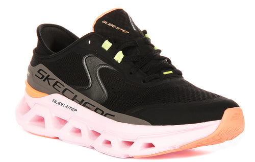 Skechers Glide-Step Altus In Black Pink
