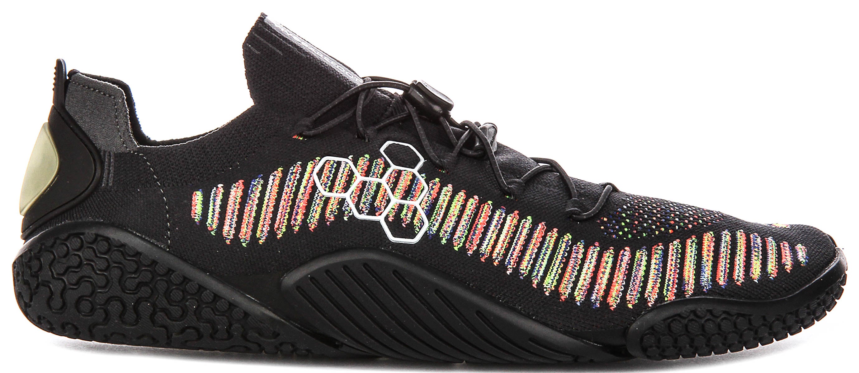 Vivobarefoot Motus Flex In Black Multi For Men | Lace up Barefoot