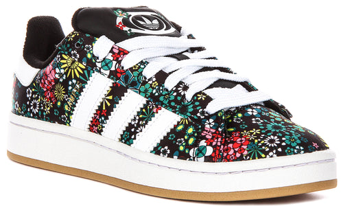 Adidas Campus 00S X Liberty Print In Black Florals For Junior