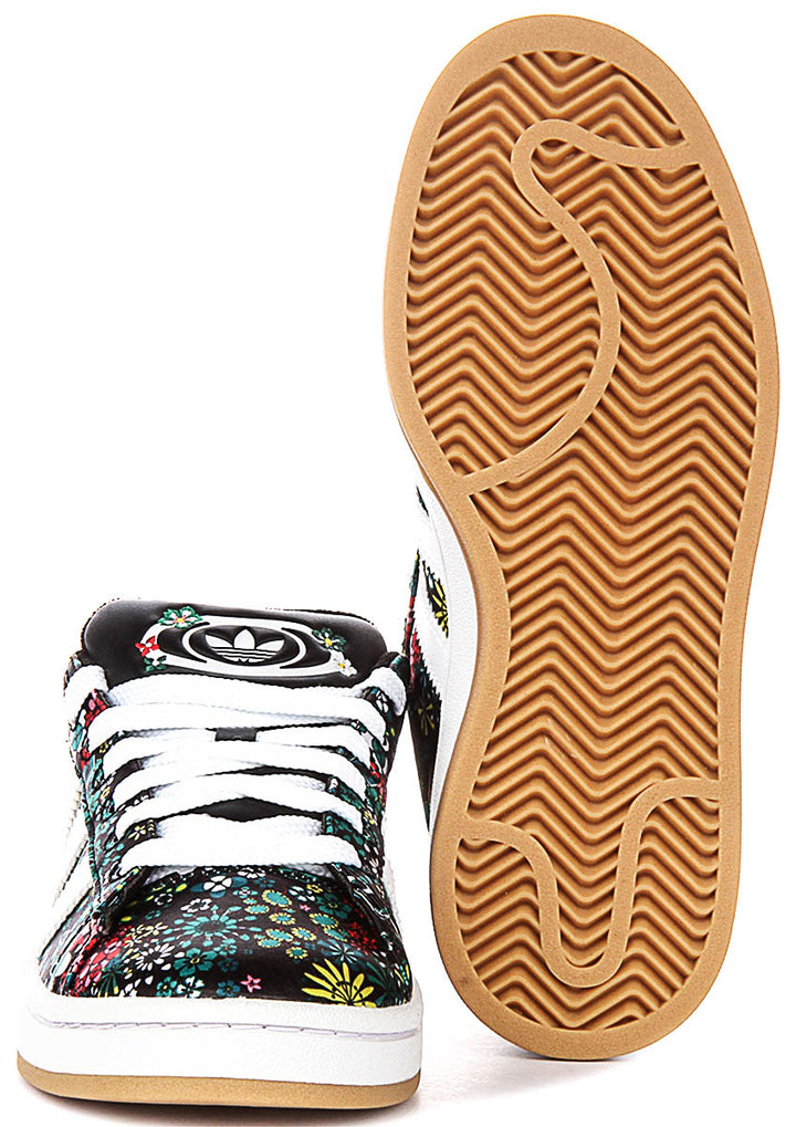 Adidas Campus 00S X Liberty Print In Black Florals For Junior