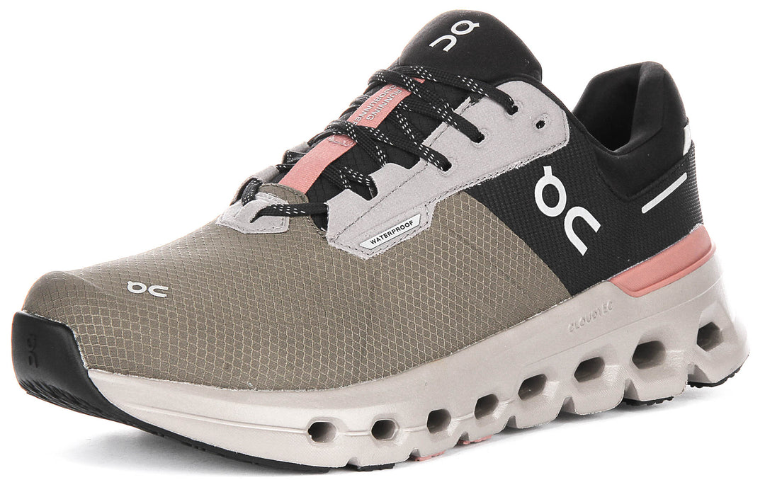 On Running Cloudrunner 2 Waterproof In Black Olive For Men