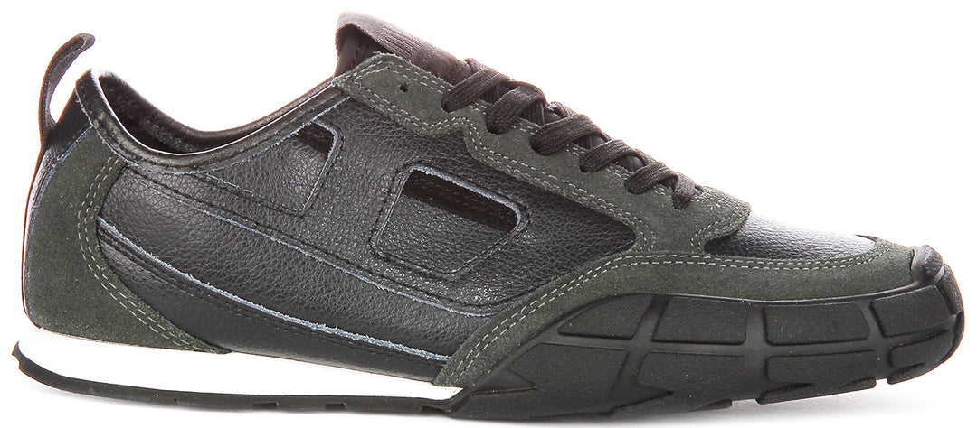 Diesel S pagodha Low In Black Olive For Men