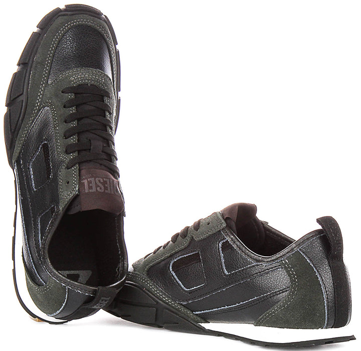 Diesel S pagodha Low In Black Olive For Men