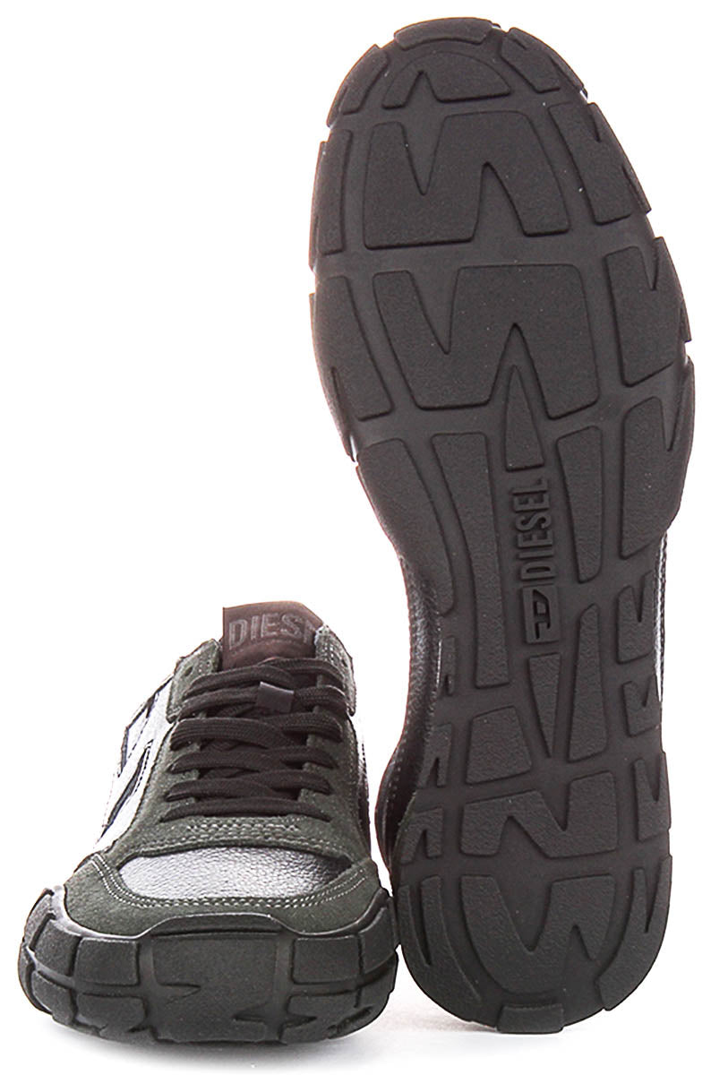 Diesel S pagodha Low In Black Olive For Men