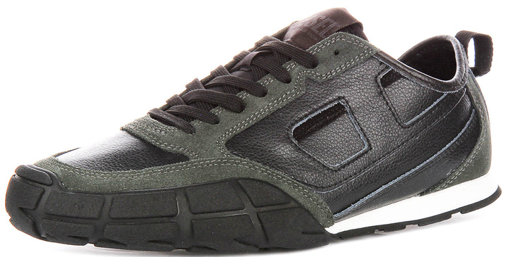 Diesel S pagodha Low In Black Olive For Men