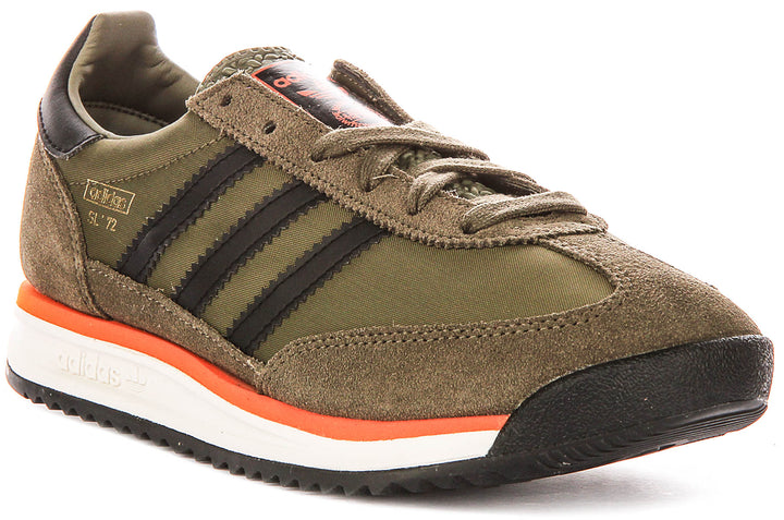Adidas Sl 72 RS J In Black Olive For Junior