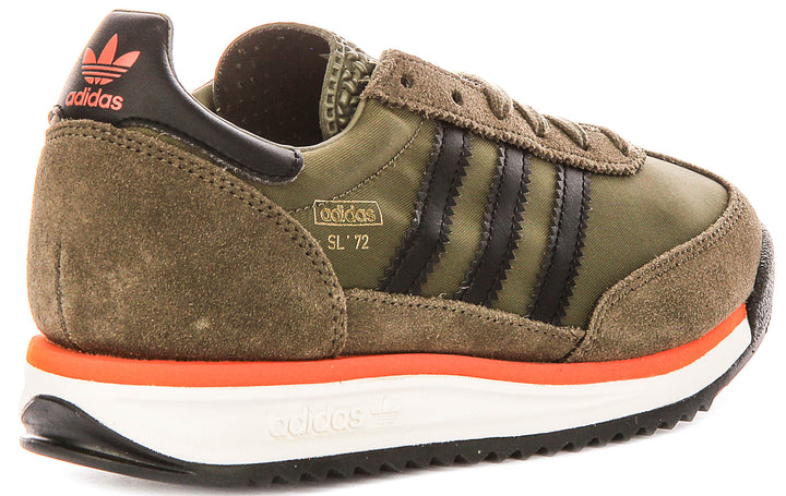 Adidas Sl 72 RS J In Black Olive For Junior