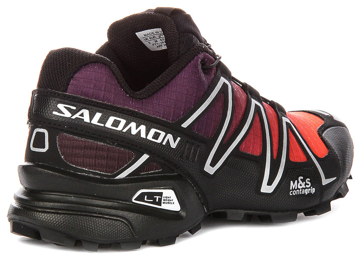 Salomon Speedcross 3 In Black Orange Sneakers