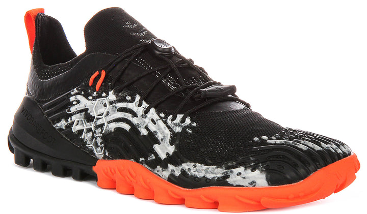 Vivobarefoot Hydra Esc In Black Orange For Women