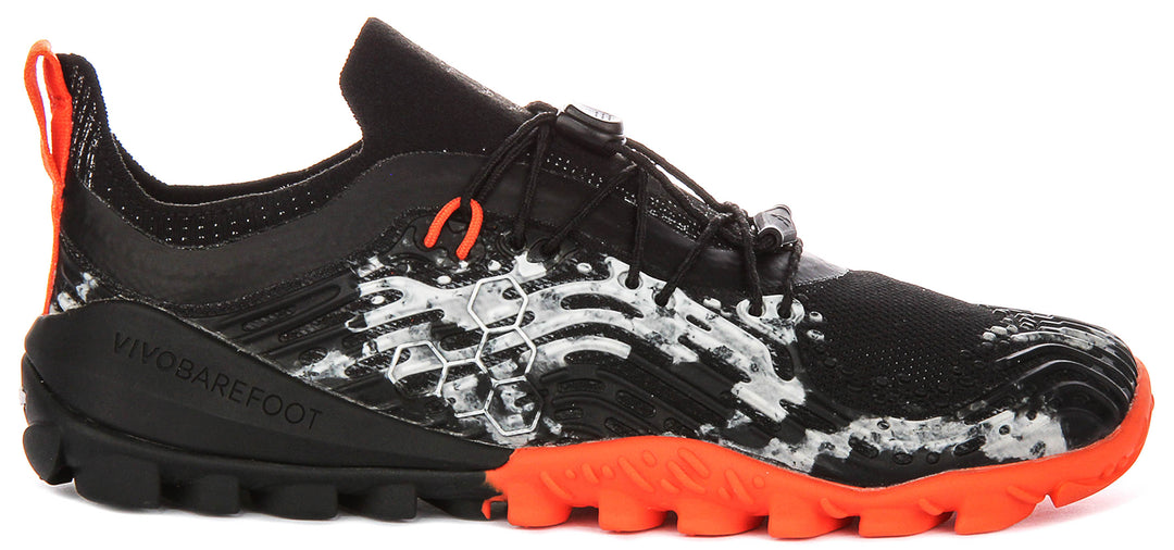 Vivobarefoot Hydra Esc In Black Orange For Women