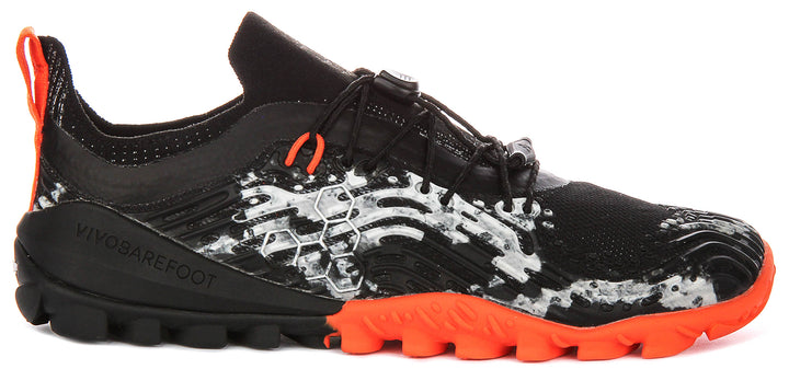 Vivobarefoot Hydra Esc In Black Orange For Women